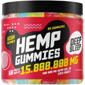 HÐµmp Gummies for Deep and Healthy BÐµdtime Ensure the Peace of Body Assorted Fruit Flavors HÐµmp Oil Infused Gummy Vitamins