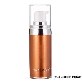 20Ml Spray Vloeibare Highlighter Body Bronzer Olie Mist Hoogtepunt Illuminator Cosmetische Shimmer Gezicht Contour Glitter Bodylotion Nieuwe (Color: 20ml 04 Golden Brown)