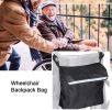 Outdoor wheelchair rear storage bag electric wheelchair motorcycle rear pannier bag accessories bag